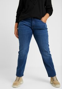 MY TRUE ME TOM TAILOR - BASIC SLIM LEG - Jean slim - used mid stone blue denim Image miniature 1