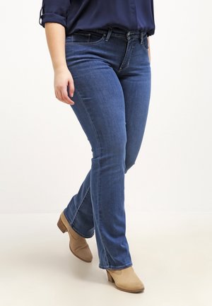 Jean bootcut - blue denim