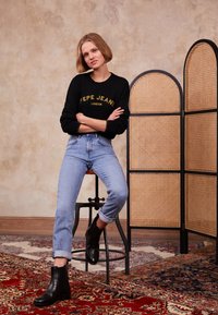 Pepe Jeans MARY FROM US - Calças de ganga de perna direita - ocean blue vintage wash