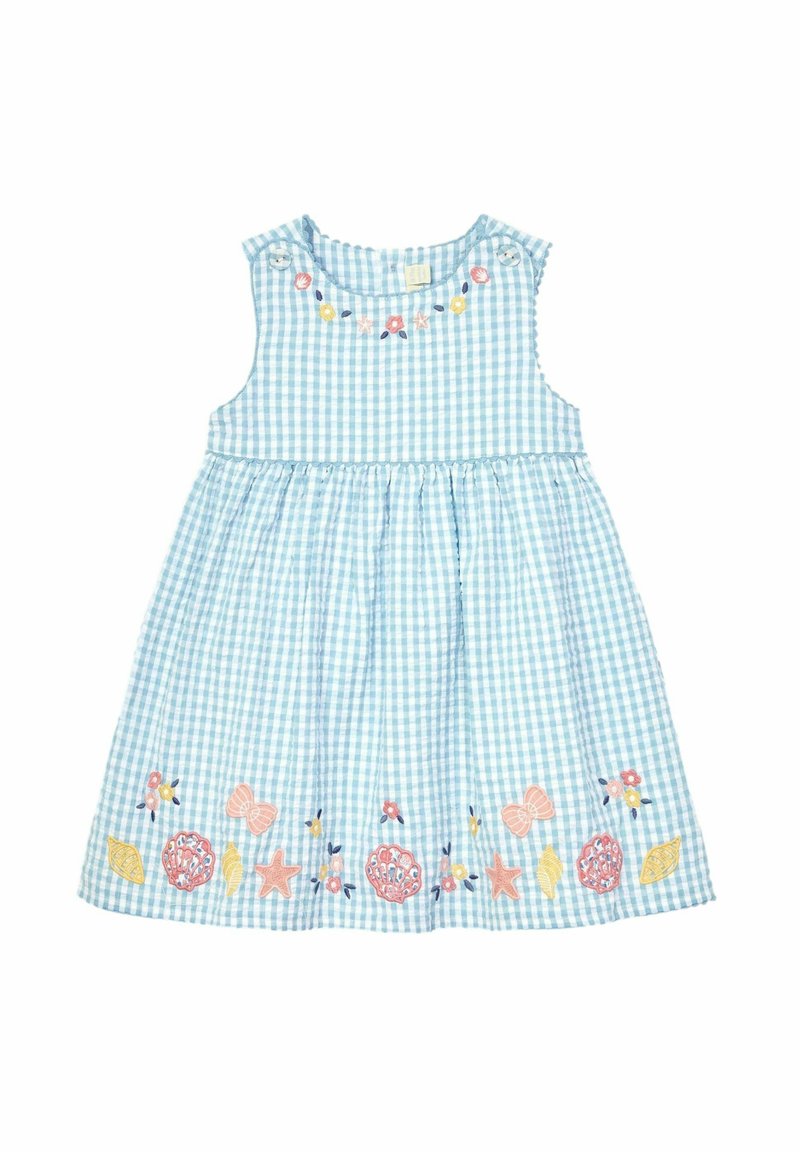 JoJo Maman Bébé - REGULAR FIT - Jurk - blue nautical, Vergroten