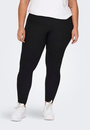 ONPJANAHW PCK TRAIN TIGHTS CURVY - Leggings - Trousers - black