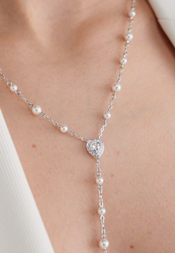 ARIANA GRANDE X SWAROVSKI PEARL NECKLACE - Necklace - crystal2