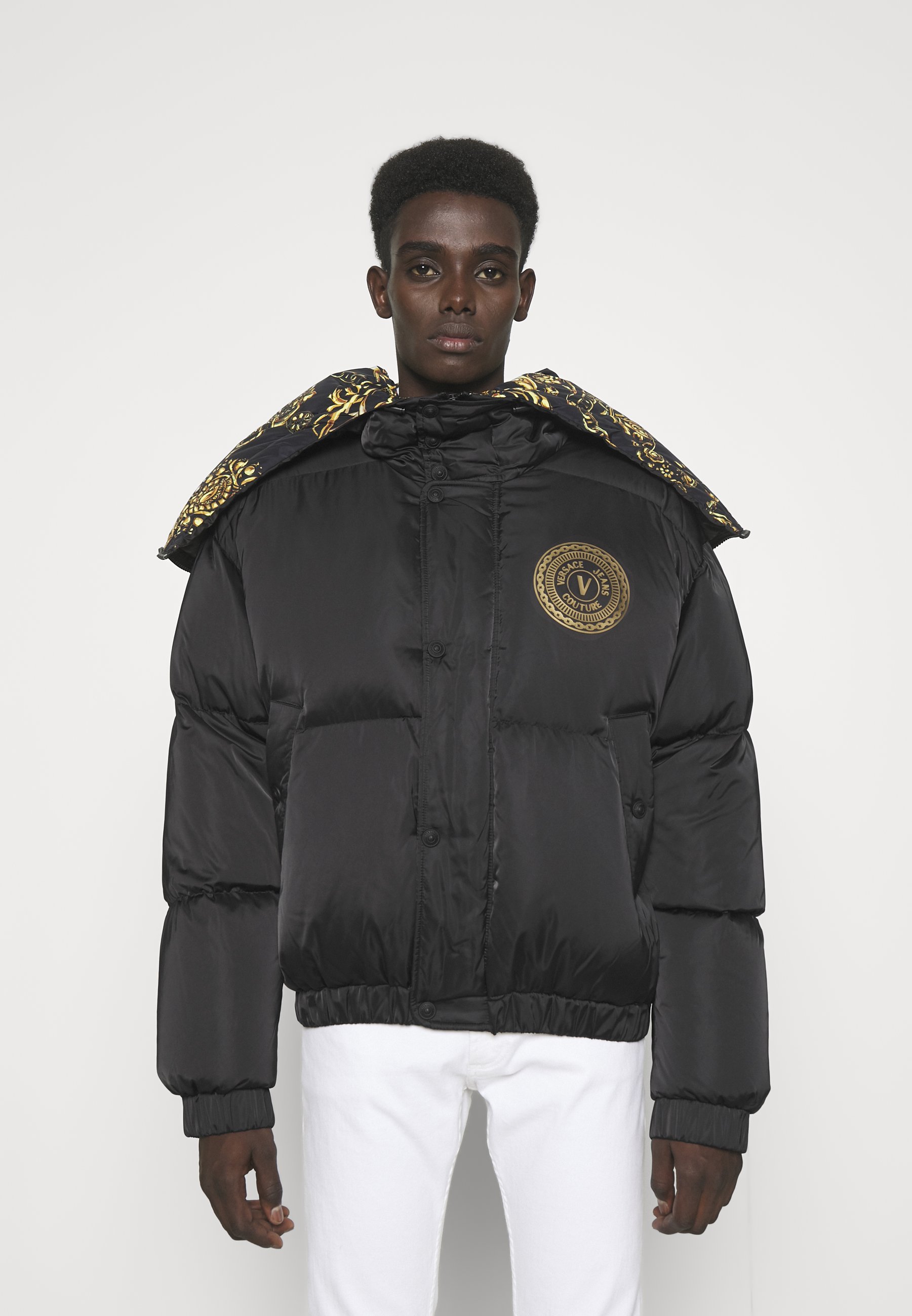 versace down coat