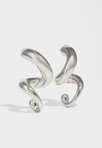PISTIL SPIRAL EARRINGS - Pendientes - vintage silver-coloured
