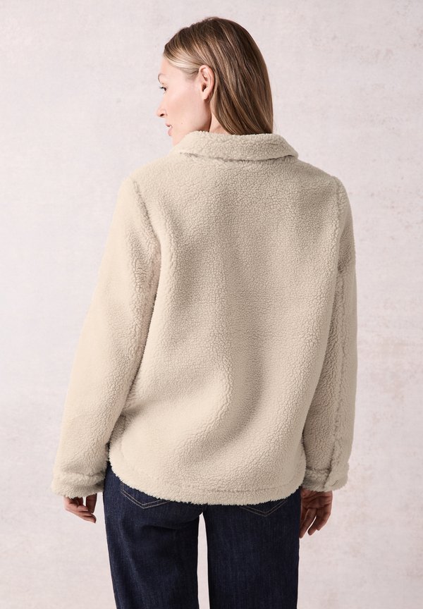 TEDDY - Fleecejacke - weiß