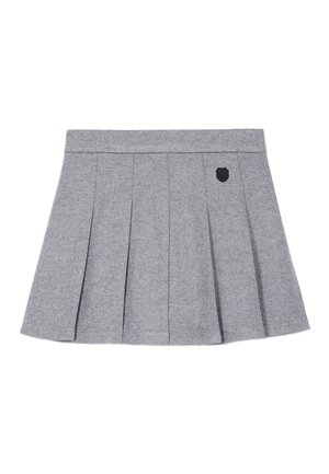 The Kooples COURTE - Faltenrock - grey melange