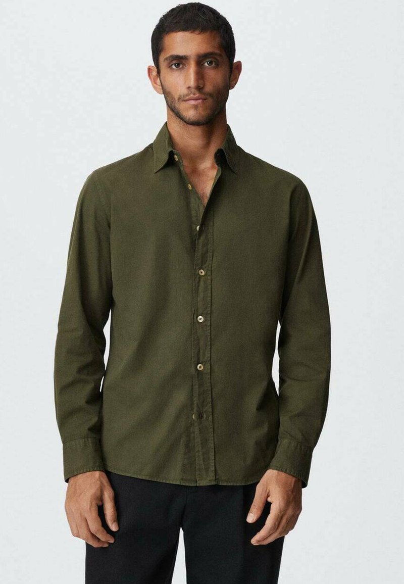 Shalimar Dress - Khaki & Mango main image 1