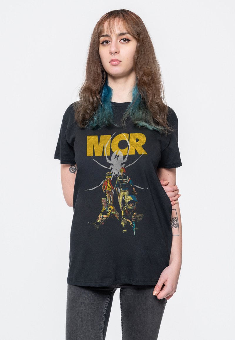 Paradiso Clothing MY CHEMICAL ROMANCE KILLJOY PIN UP - Print T-shirt - black