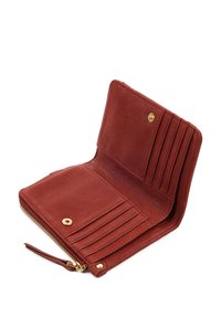 nat & nin Monedero - brick red