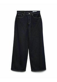 Jeans baggy - dark blue denim