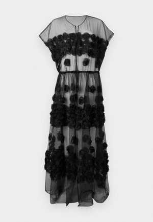 Norma Kamali SUPER MIDCALF DRESS - Juhlamekko - black