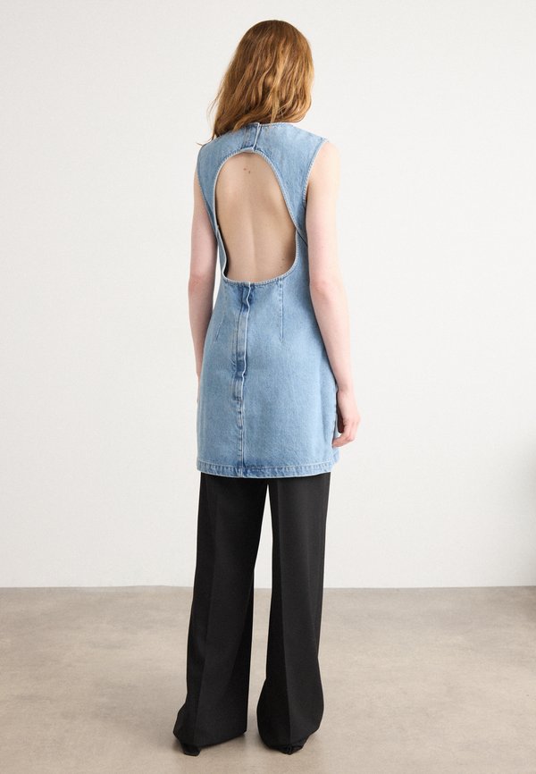 SLEEVE DRESS - Denim dress - huntington