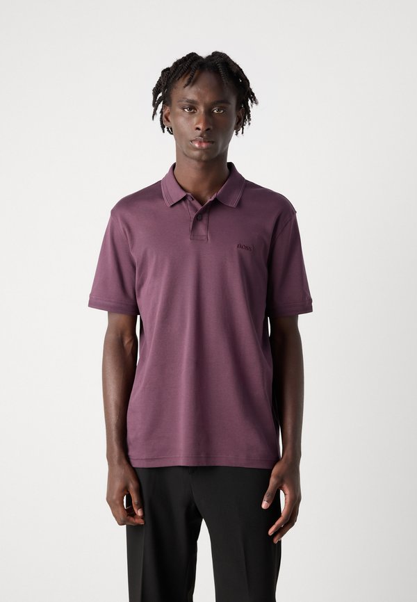 Polo shirt - open purple2
