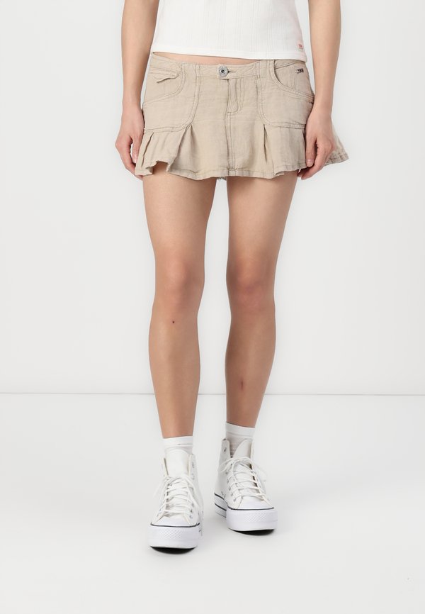 RUBY - Mini skirt - clay
