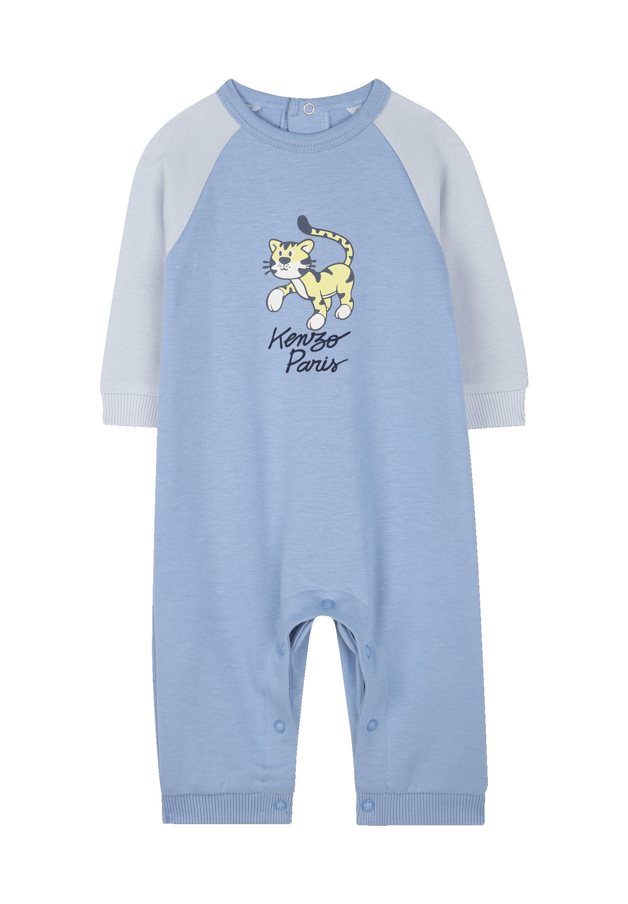 KENZO kids Tuta jumpsuit light sky/bianco
