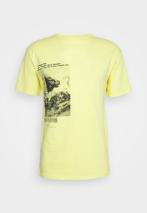 ASPEN UNISEX - Print T-shirt - yellow