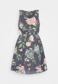 Não selecionado, ombre blue