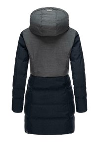 Ragwear ASHANI BLOCK INTL - Parka - dark blue/grey
