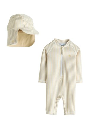 REGULAR FIT - STRIPED SET  . - Ujumistrikoo - neutral