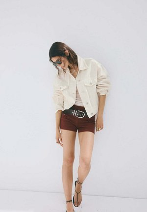 Mango, ADULT - Denimová bunda - off-white