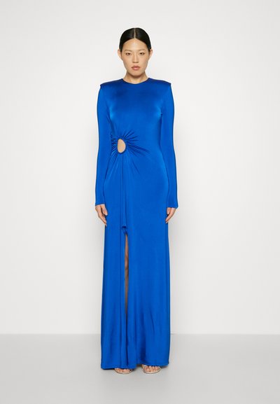Et Ochs KATHERINE GATHERED CUTOUT GOWN - Μάξι φόρεμα - blue