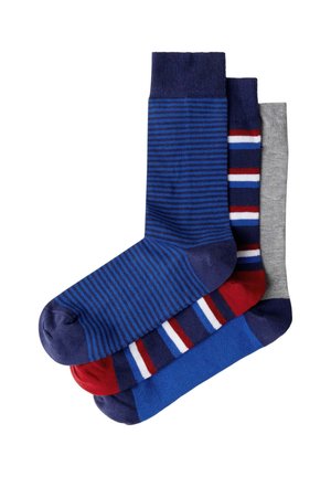 MULTI STRIPES CR 3P - Sokken - regal blue