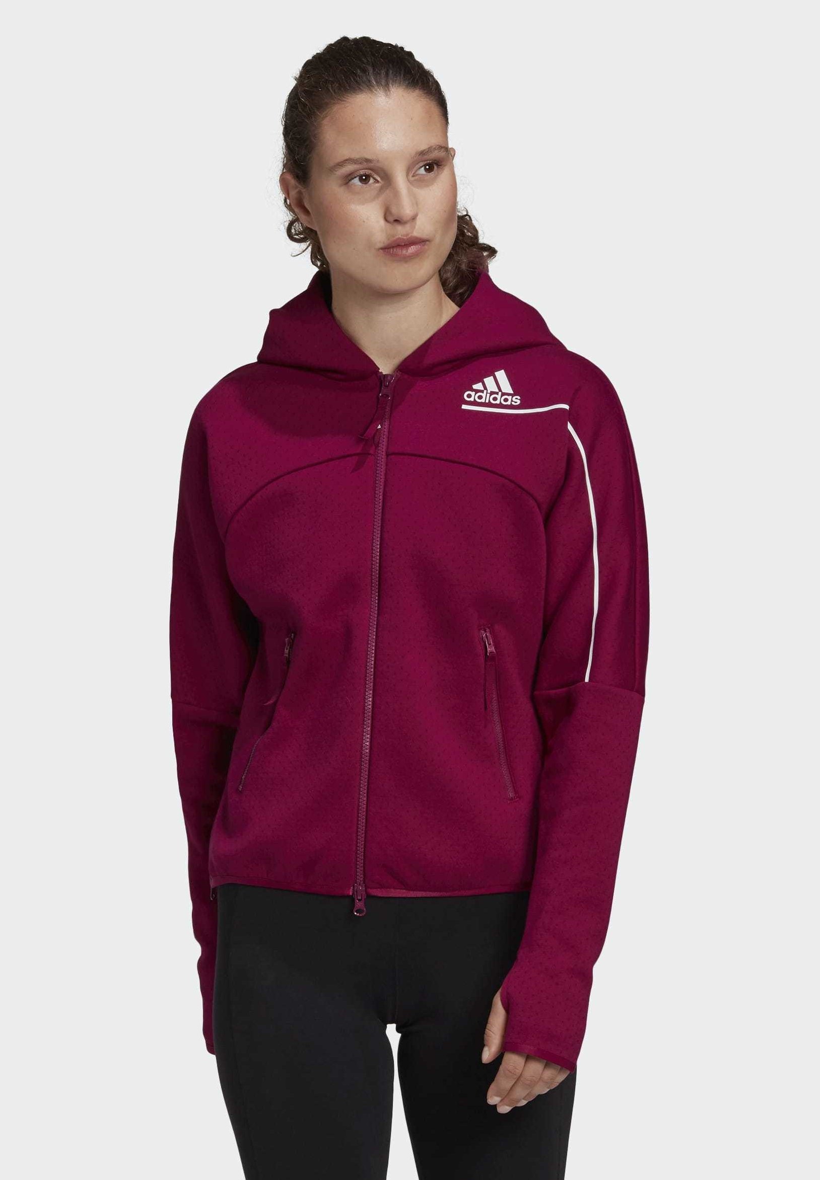 adidas jumper zip