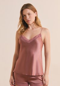 Non sélectionné, imp fond rose