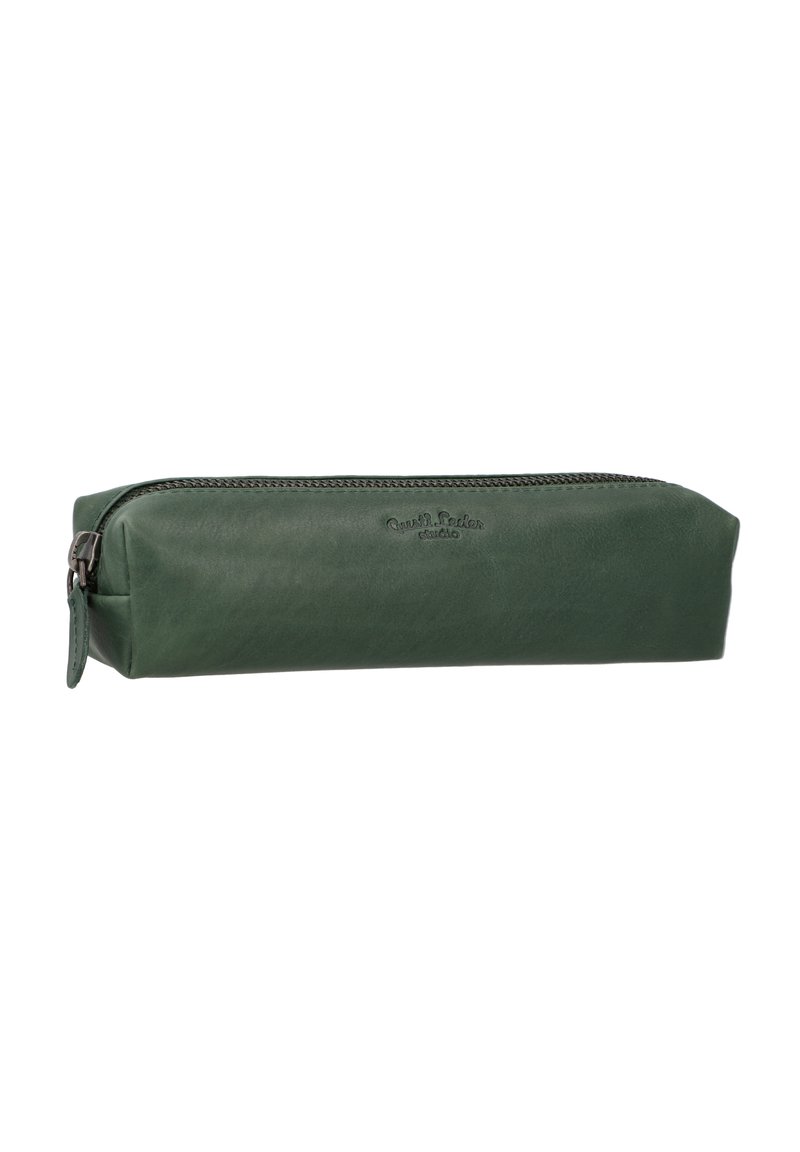 Gusti Leder ADDISON - Federmäppchen - grün