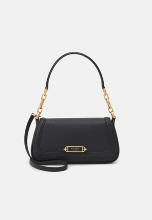 kate spade new york GRAMERCY PEBBLED SMALL FLAP - Borsa a mano - black