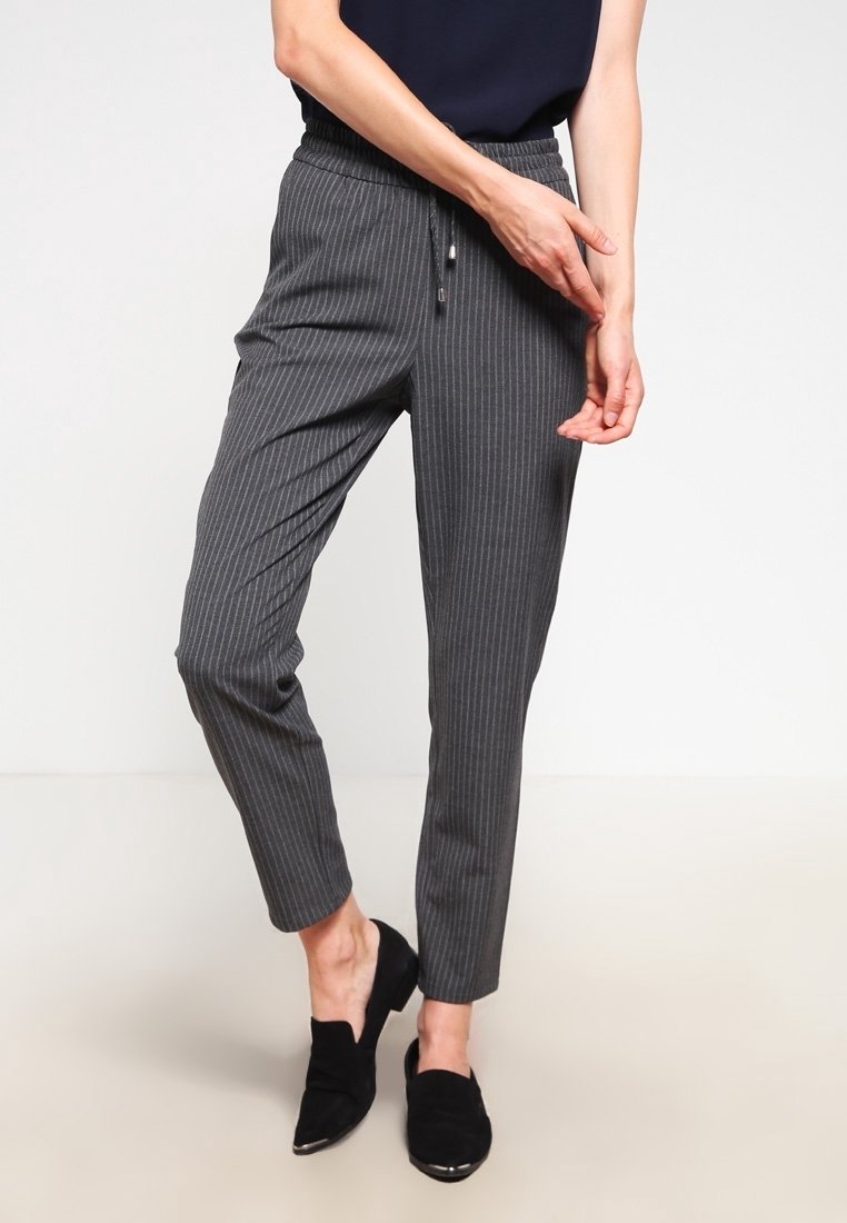 ONLY Pantalon classique - mottled grey
