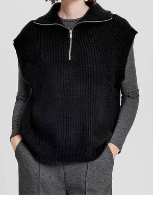 T-shirt con stampa - black