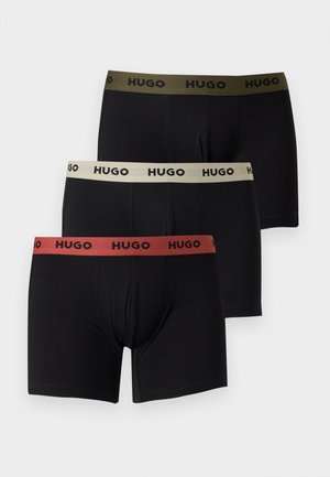 HUGO, 3 PACK - Μποξεράκια σε στενή γραμμή - charcoal