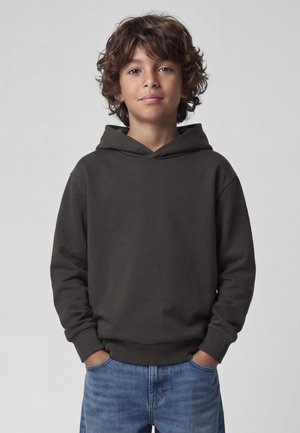 TWO SOON TWO SOON SWEATSHIRT GLATTE UNISEX - Sweat à capuche - hot fudge