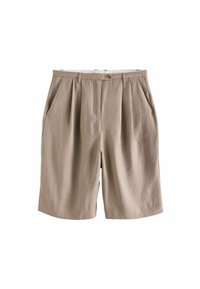 TAILORED REGULAR FIT - Pantaloni scurți - mink brown