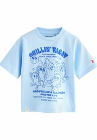 Next - REGULAR FIT SHORT SLEEVE GRAPHIC - Marškinėliai su spaudiniu - blue chilli Miniatiūros vaizdas 1