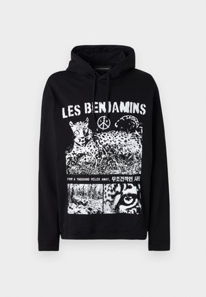 Les Benjamins HOODIE - Sweatshirt - black