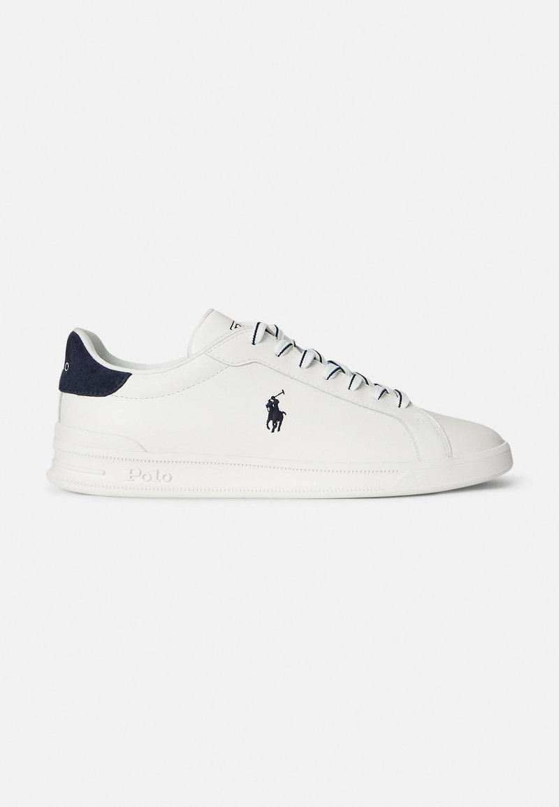 Polo Ralph Lauren HERITAGE COURT II NAPPA LEATHER SNEAKER UNISEX - Sportbačiai - off white/navy