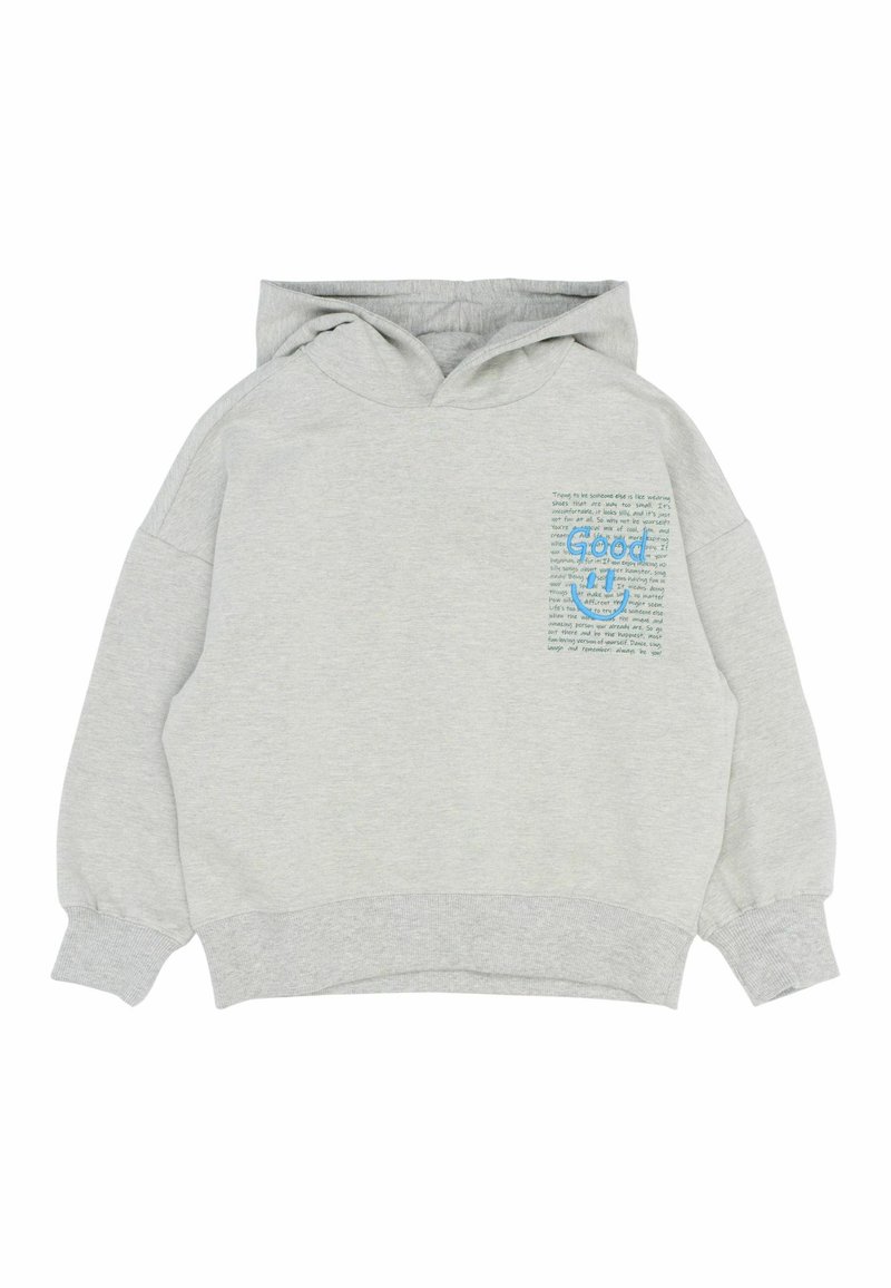 The New PATRICK OS MELANGE  - Felpa con cappuccio - light grey melange