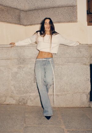 SEQUIN - Miniszoknya - white