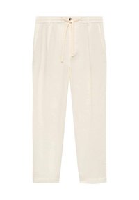 WITH DRAWSTRING - Hlače - white