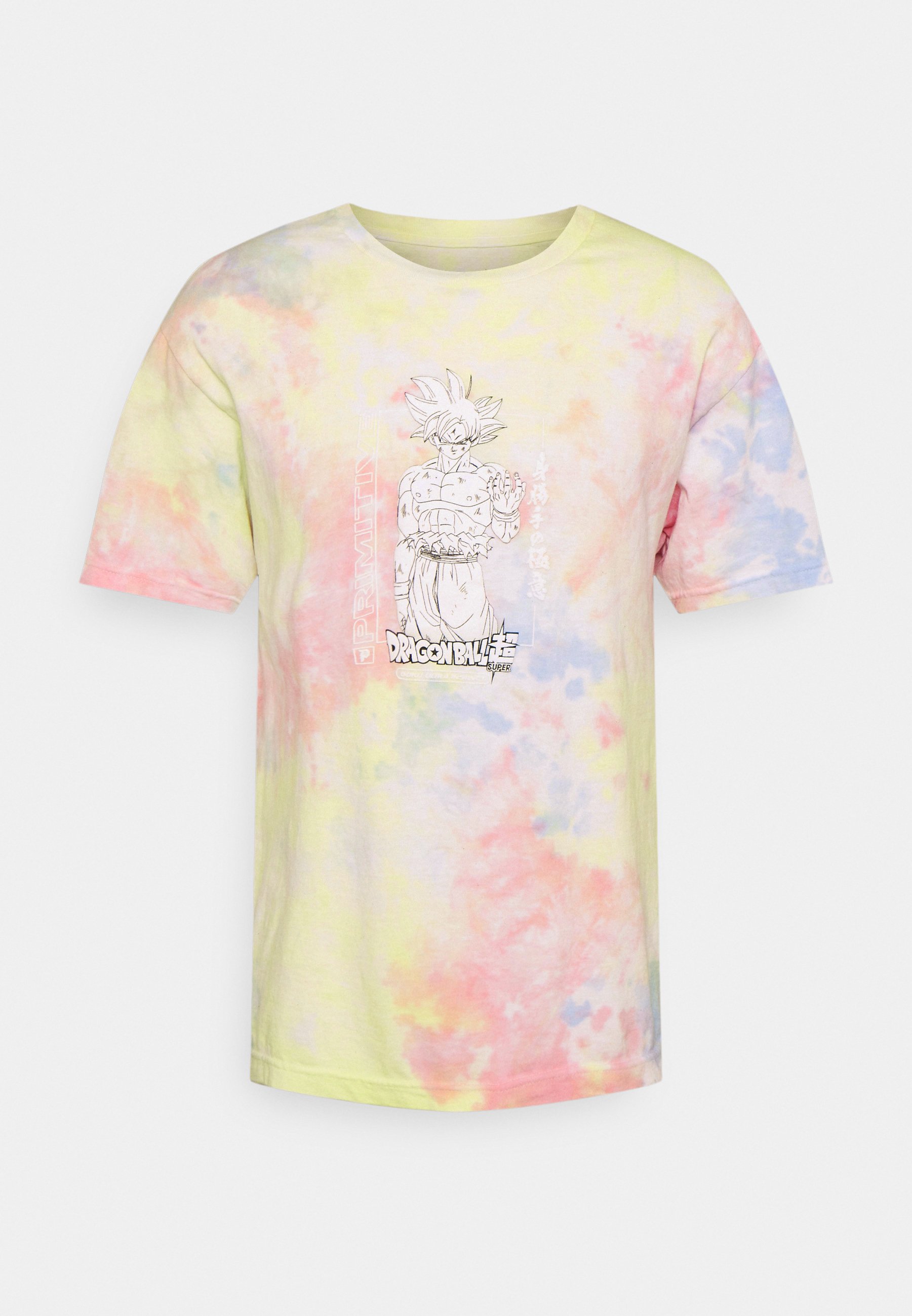 Primitive GOKU ULTRA INSTINCT WASHED TEE - Camiseta estampada -  slate/multicolor - Zalando.es