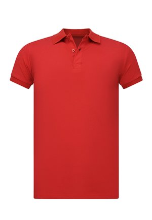 KORTE MOUW - Poloshirt - rood