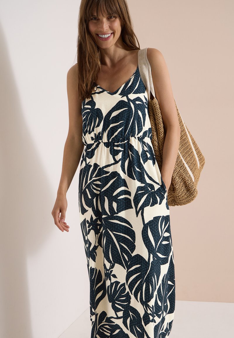 cecil maxi dress Faithfull the Brand Cecil Maxi Dress Plain Maroon