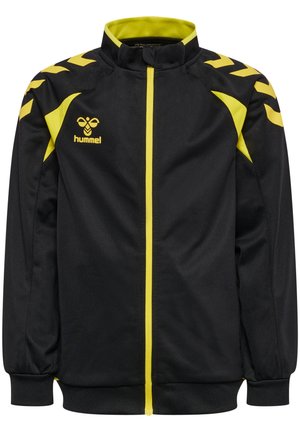 CORE 2 0 TRACK ZIP - Træningsjakke - black blazing yellow