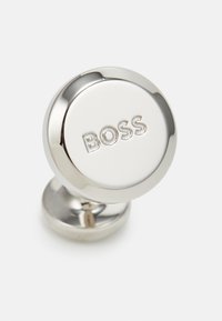BOSS LOGO - Manschettenknopf - silver-coloured