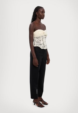 TWISTED CORSET  - Top - ivory