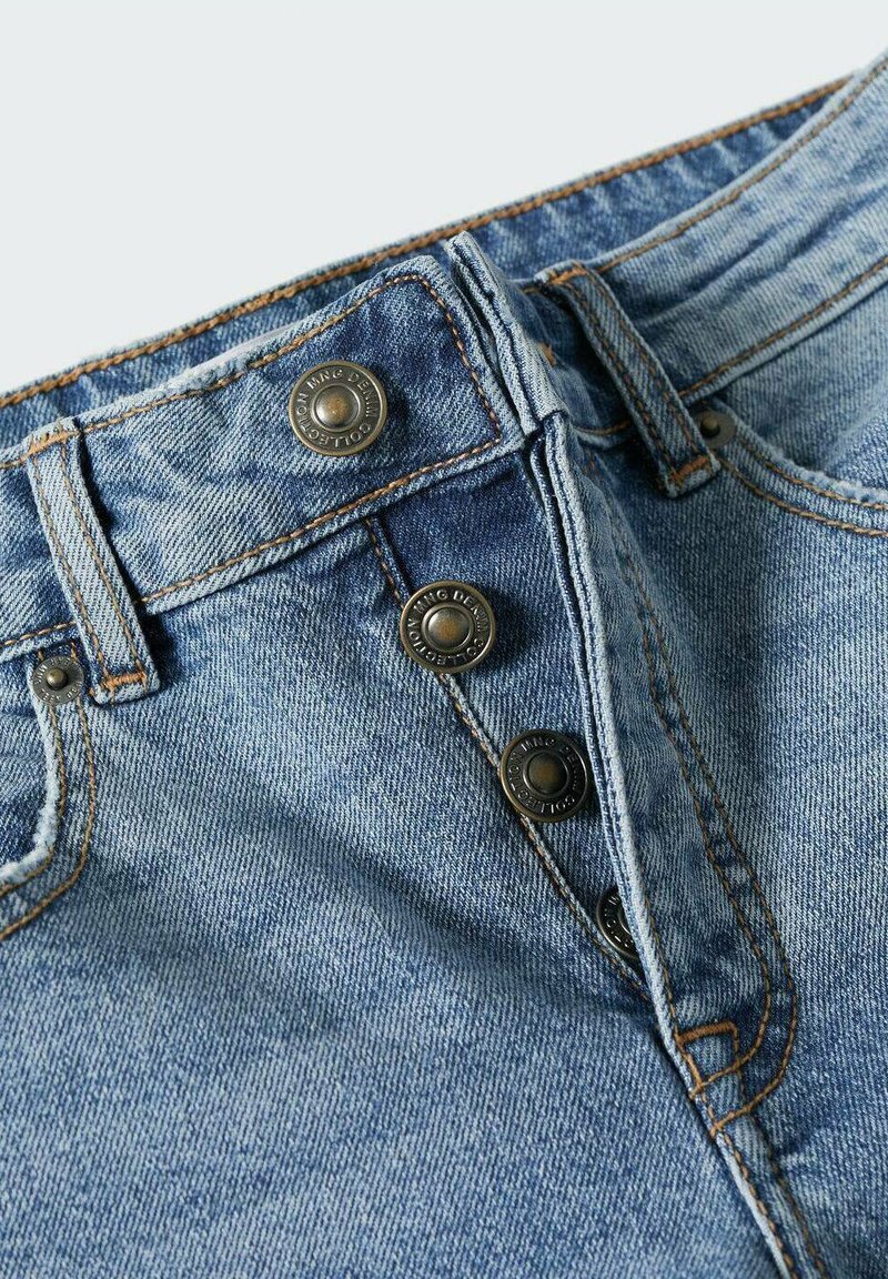 Kinder Jeggings | Mango Kids Jeans Shorts medium blue/blau - JK46920 Kinder Jeggings | Mango Kids Jeans Shorts medium blue/blau - JK46920