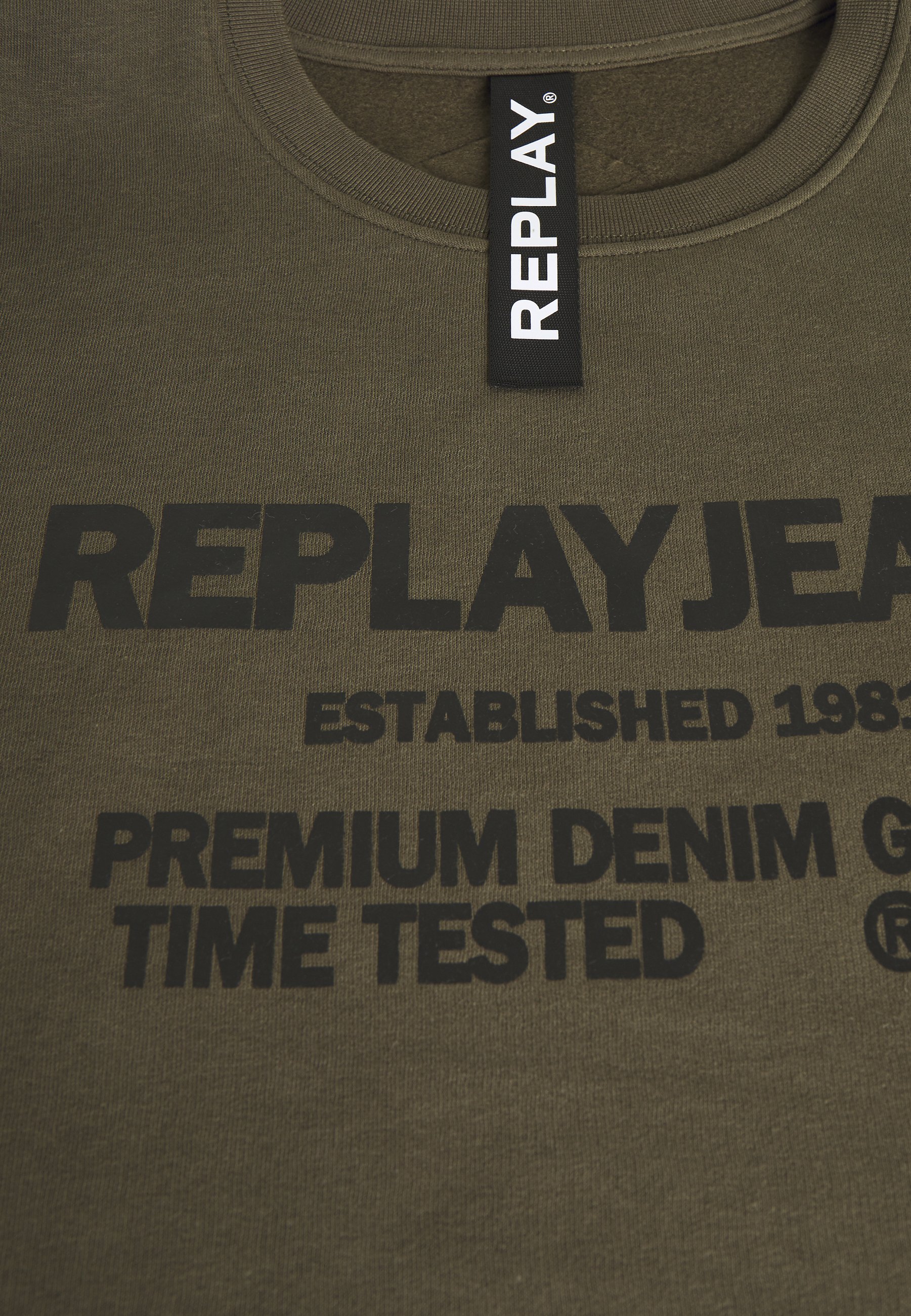 Replay Sweatshirt military Zalando.at Replay Sweatshirt brown Zalando.at