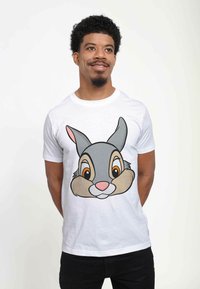 Disney BAMBI THUMPER BIG FACE UNISEX - T-shirt z nadrukiem